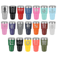 Thumbnail for Polar Camel 30 oz. Vacuum Insulated Ringneck Tumbler with Clear Lid Sample Set