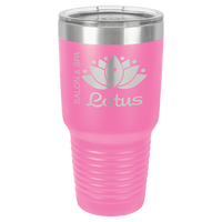 Thumbnail for Polar Camel 30 oz. Pink Vacuum Insulated Ringneck Tumbler with Clear Lid