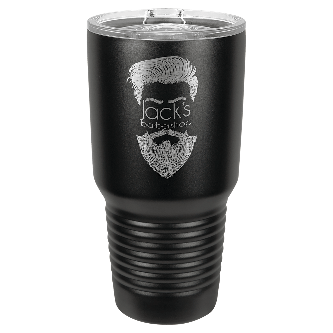 Polar Camel 30 oz. Black Insulated Ringneck Tumbler with Slider Lid, no Silver Ring