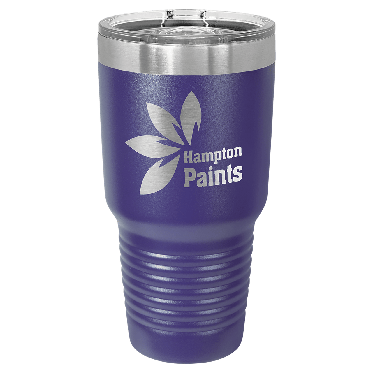 Polar Camel 30 oz. Purple Insulated Ringneck Tumbler with Slider Lid