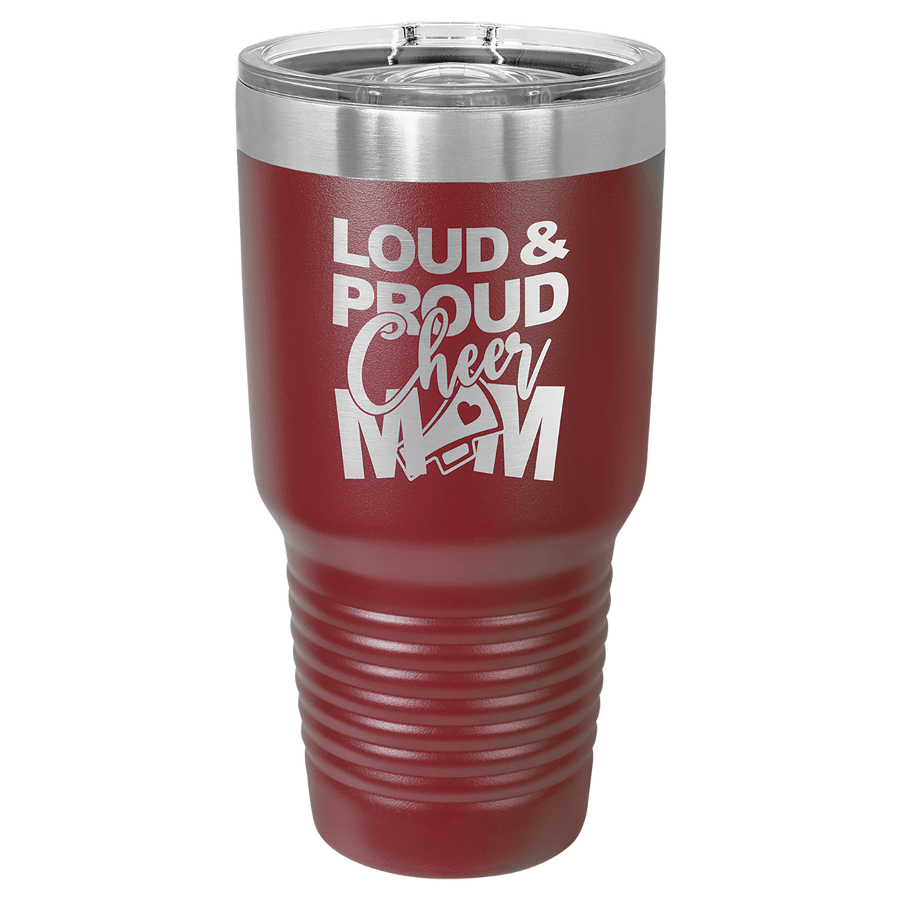 Polar Camel 30 oz. Maroon Insulated Ringneck Tumbler with Slider Lid