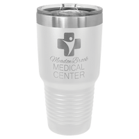 Thumbnail for Polar Camel 30 oz. White Insulated Ringneck Tumbler with Slider Lid