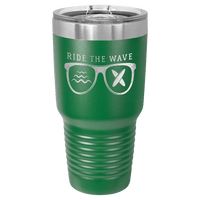 Thumbnail for Polar Camel 30 oz. Green Insulated Ringneck Tumbler with Slider Lid