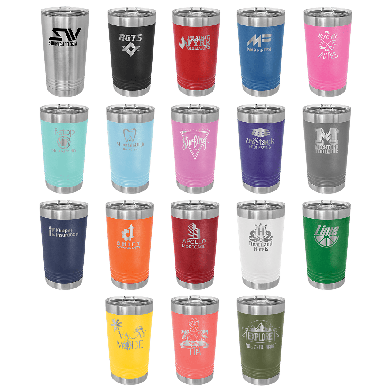 Polar Camel 16 oz. Pint Sample Set