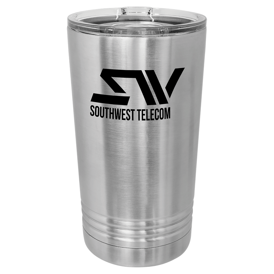 Polar Camel Stainless Steel 16 oz. Pint with Slider Lid