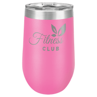 Thumbnail for Polar Camel 16 oz. Pink Vacuum Insulated Stemless Tumbler with Lid