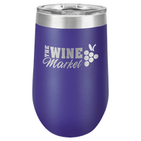 Thumbnail for Polar Camel 16 oz. Purple Vacuum Insulated Stemless Tumbler with Lid