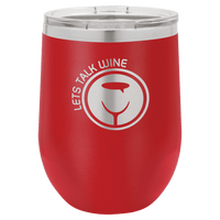 Thumbnail for Polar Camel 12 oz. Red Vacuum Insulated Stemless Tumbler with Lid