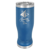 Thumbnail for Royal Blue 14 oz. Polar Camel Pilsner with Clear Lid