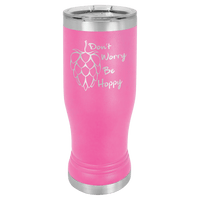 Thumbnail for Pink 14 oz. Polar Camel Pilsner with Clear Lid