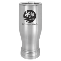 Thumbnail for Polar Camel Stainless Steel 20 oz Pilsner with Clear Lid