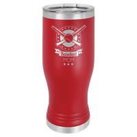 Thumbnail for Polar Camel Red 20 oz. Pilsner with Clear Lid