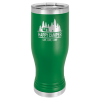 Thumbnail for Polar Camel Green 20 oz. Pilsner with Clear Lid