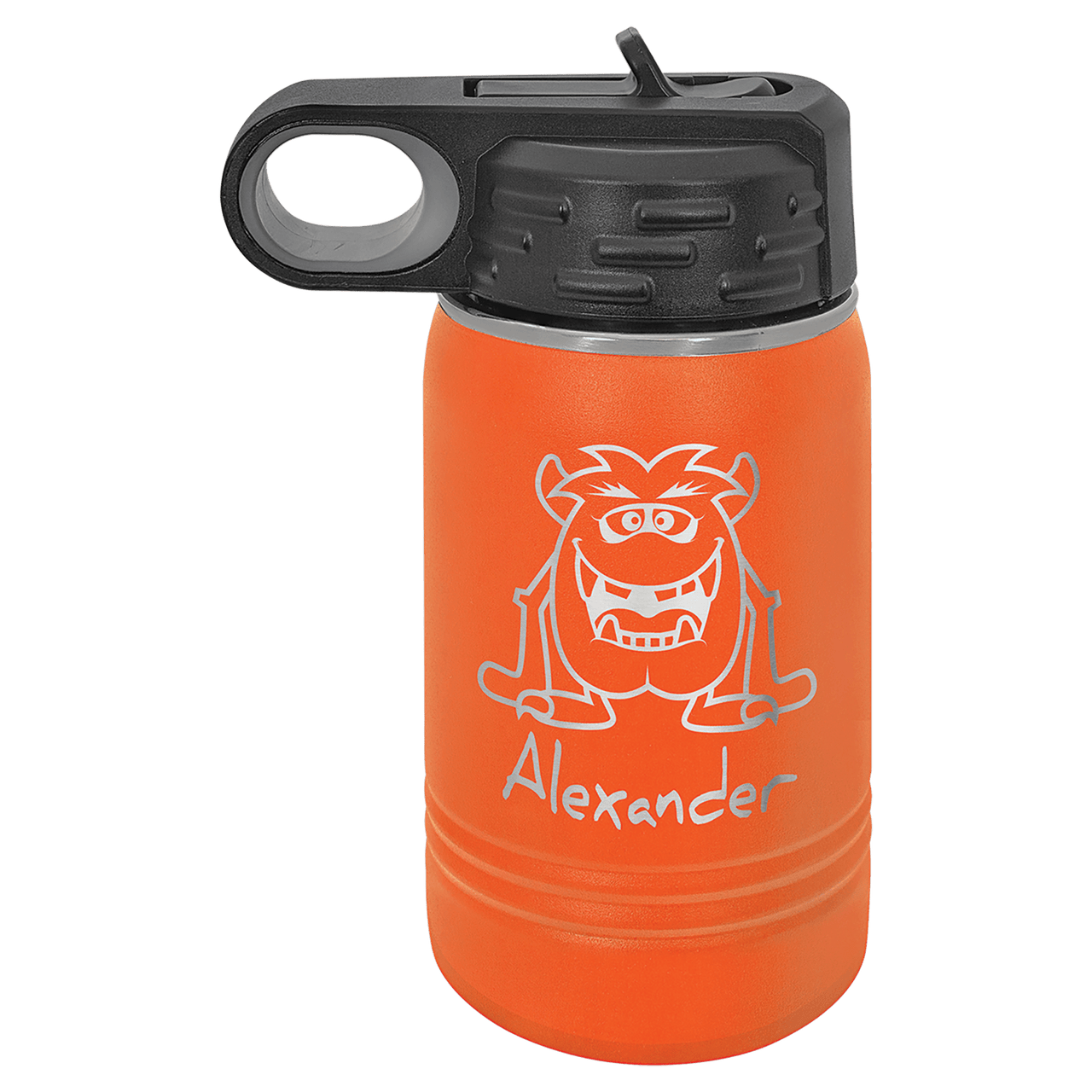 Polar Camel 12 oz. Orange Water Bottle