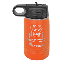 Thumbnail for Polar Camel 12 oz. Orange Water Bottle