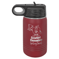 Thumbnail for Polar Camel 12 oz. Maroon Water Bottle