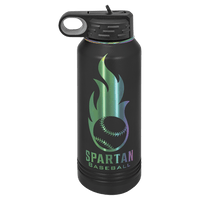 Thumbnail for Polar Camel 32 oz. Black/Prism ION-Plated Water Bottle