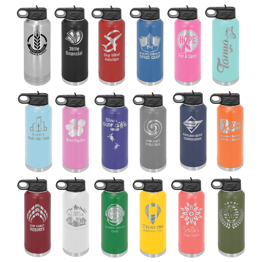 Polar Camel 40 oz. Water Bottle Sample Set