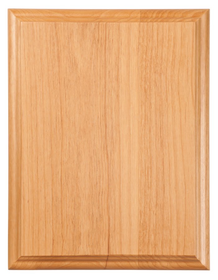 5" x 7" Premium Red Alder Plaque