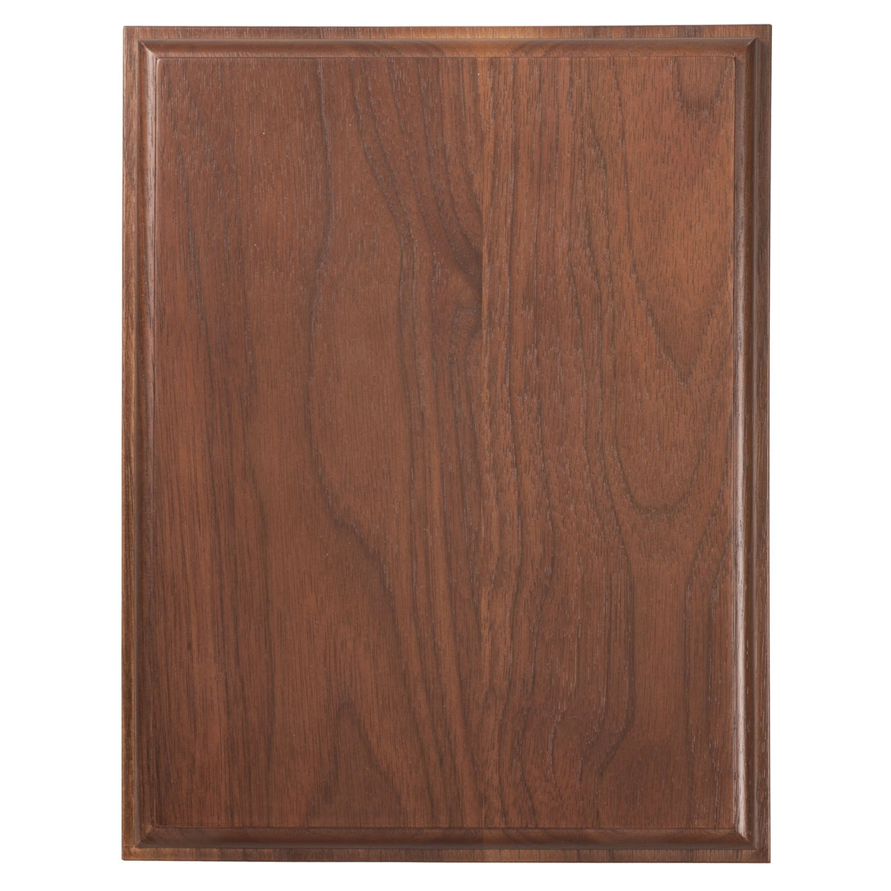 9" x 12" Premium Walnut Step Edge Plaque