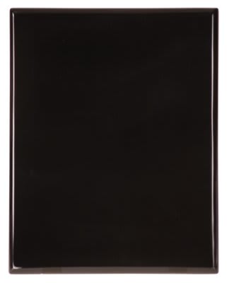 9" x 12" Premium Black Piano Finish Plaque