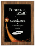 6 7/8" X 9 7/8" Star Galaxy Acrylic Plaque Plate