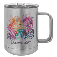 Thumbnail for Sublimatable Polar Camel 15 oz. Stainless Steel Insulated Mug with Slider Lid