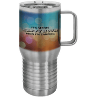 Thumbnail for Sublimatable Polar Camel 20 oz. Stainless Steel Travel Mug with Slider Lid