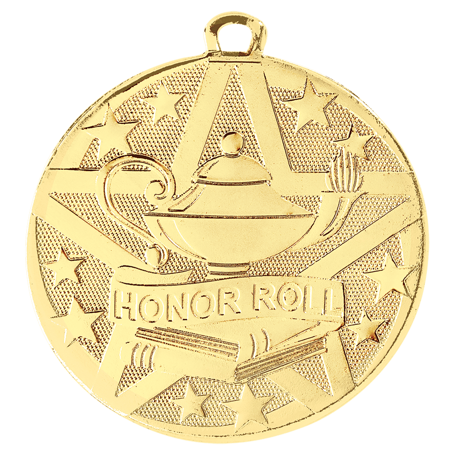 2" Silver Superstar Honor Roll Medal