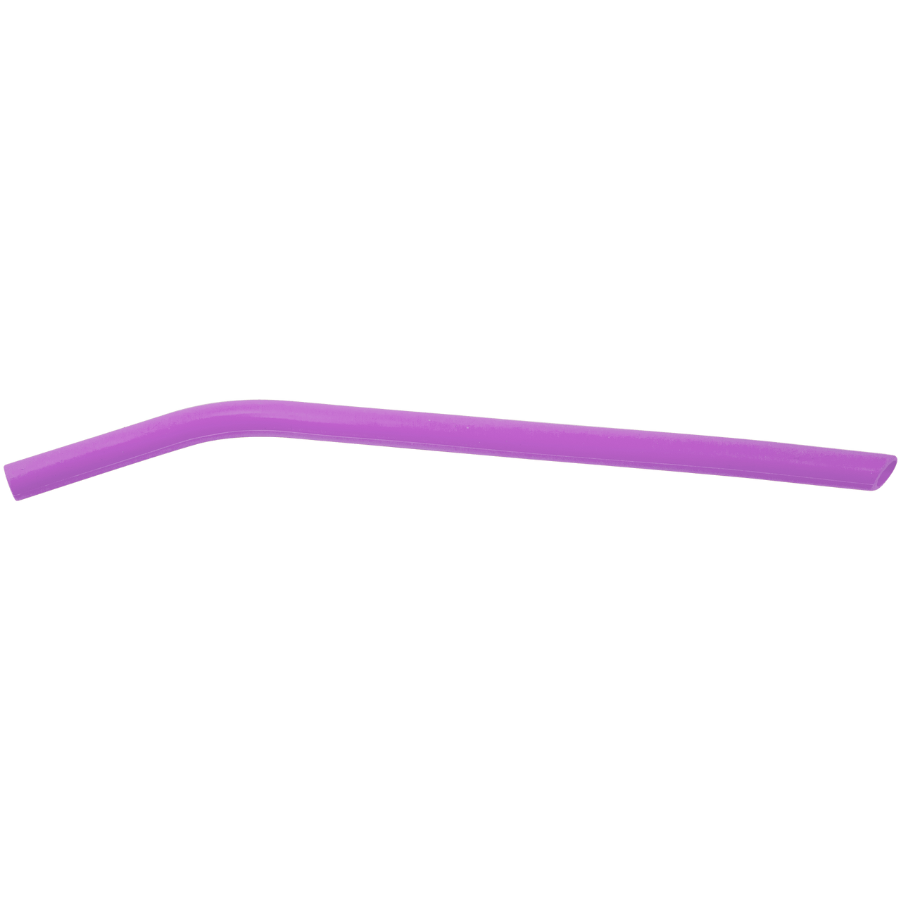 10" Red Large Silicone Straw