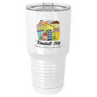 Thumbnail for Sublimatable Polar Camel 30 oz. White Vacuum Insulated Tumbler w/Lid