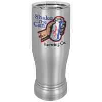Thumbnail for Stainless Steel Sublimatable 14 oz. Polar Camel Pilsner with Clear Lid