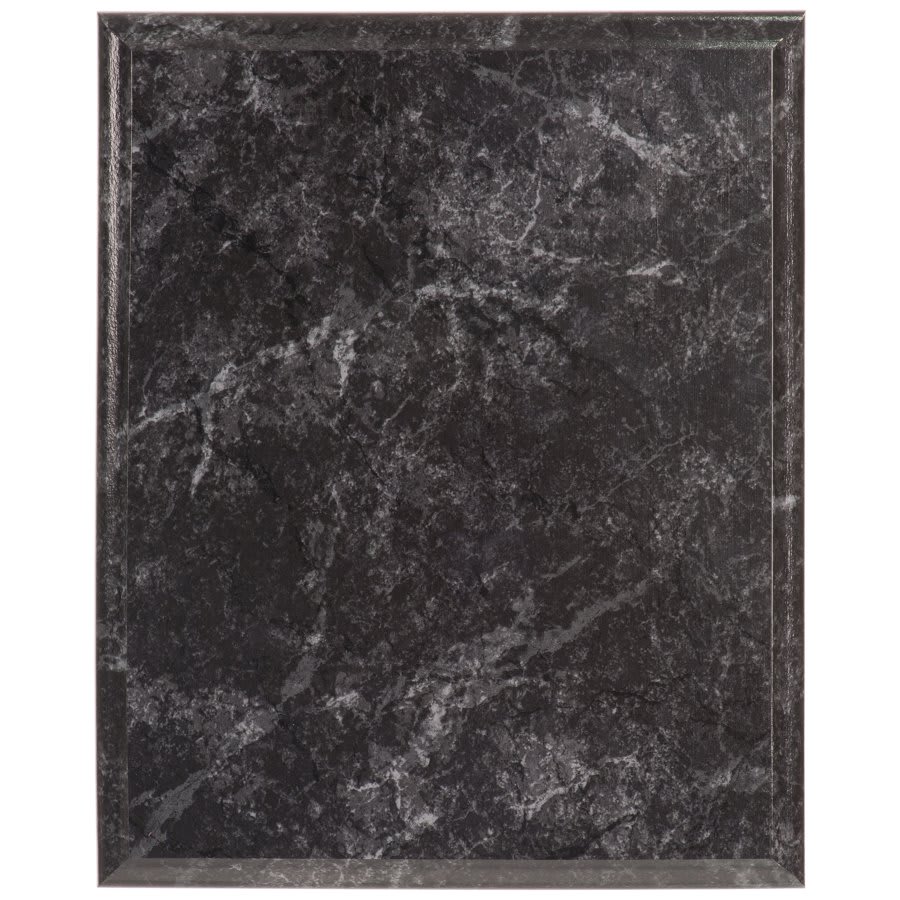 10 1/2" x 13" Value Improved Black Marble Plaque