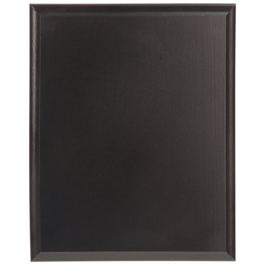 10 1/2" x 13" Value Solid Black Finish Plaque